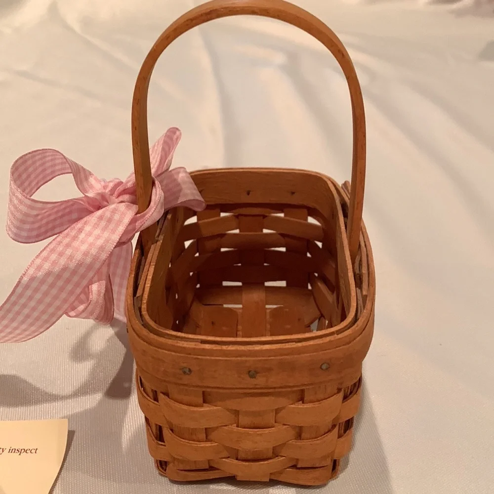 Longaberger 1995 Horizon Of Hope Cancer Basket. First In The Series. RARE
